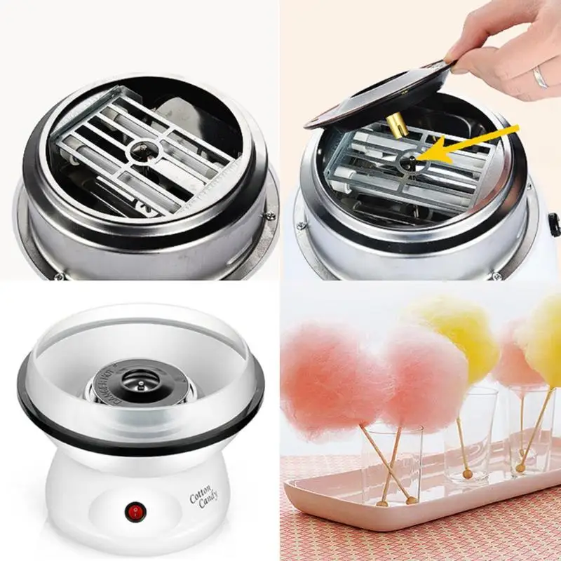 Электрический DIY Сладкий Хлопок Candy Maker Кухонные комбайны сахарная нить
