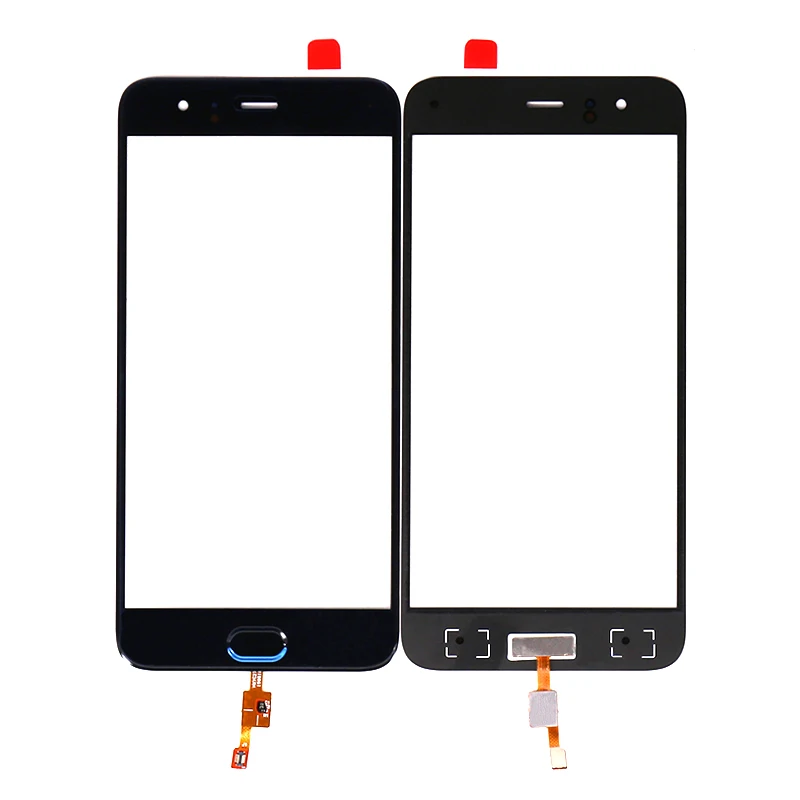 Внешнее стекло для Xiaomi Mi 6 + дигитайзер отпечатков пальцев переднее с сенсорной