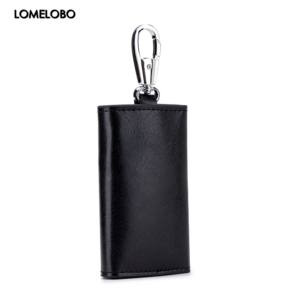 Lomelobo кошелек для ключей из спилка унисекс Мужской многофункциональный монет