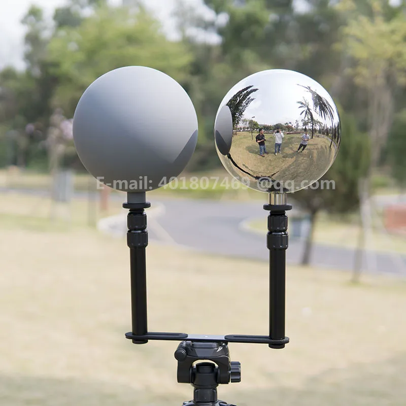 

VFX HDRI 150MM visual effect ball video ball production with group 18 degree gray ball light ball film collection shooting ball