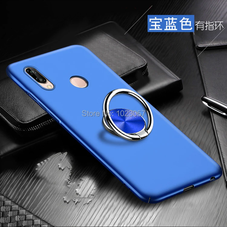 Автомобильный Магнитный чехол для телефона Huawei Y6 с кольцом на 360 градусов 2019