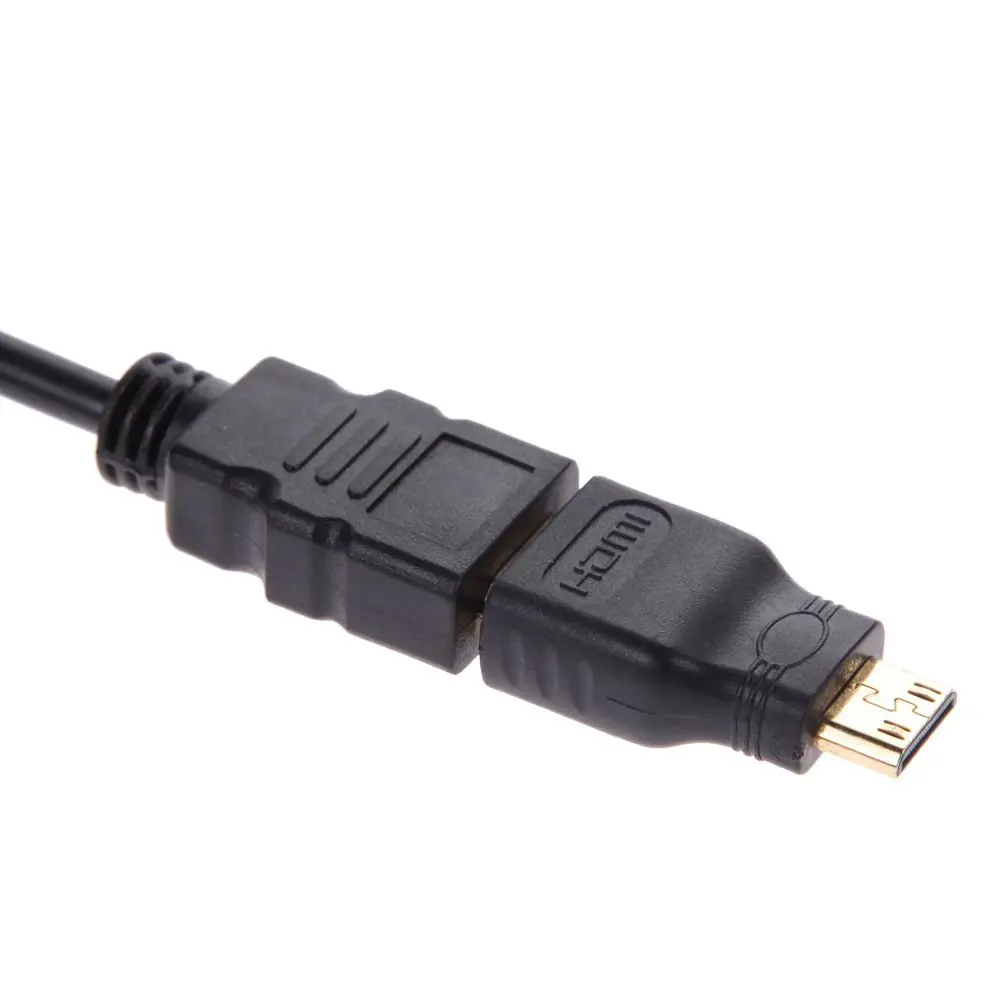 1080P Micro HDMI/Mini HDMI/HDMI в VGA конвертер адаптер с аудио видео кабель|Адаптеры Type-C| |