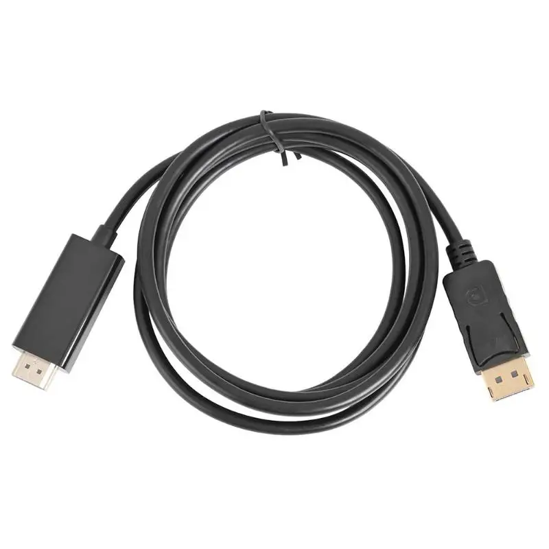 Vanpower цифровые кабели 1 8 м порт дисплея к HDMI кабелю позолоченный 1080P Адаптер DP