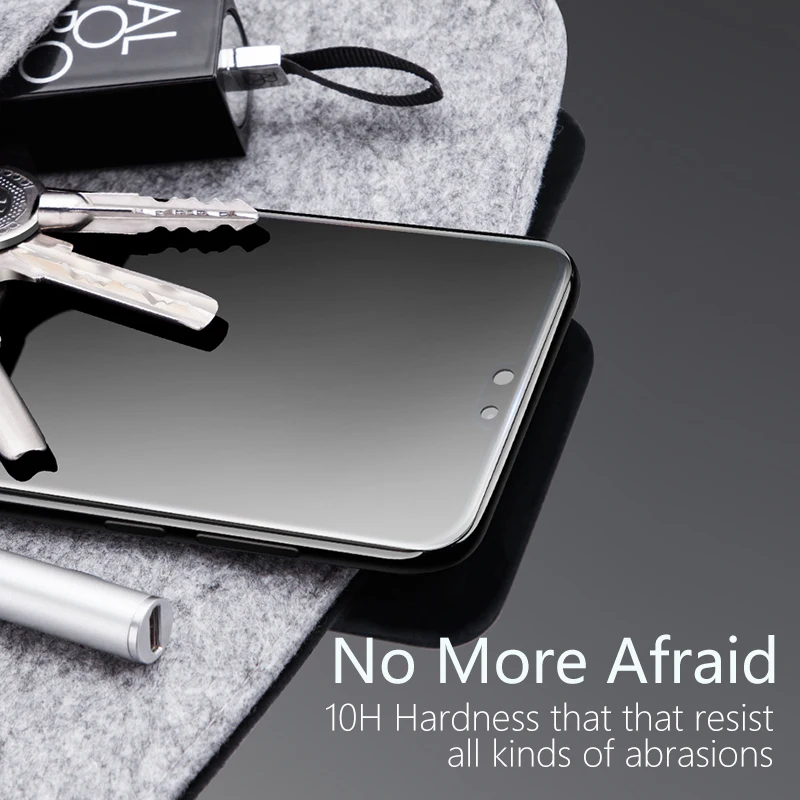 6D полный закругленный протектор экрана для huawei P20 Lite закаленное стекло 3D Защитная