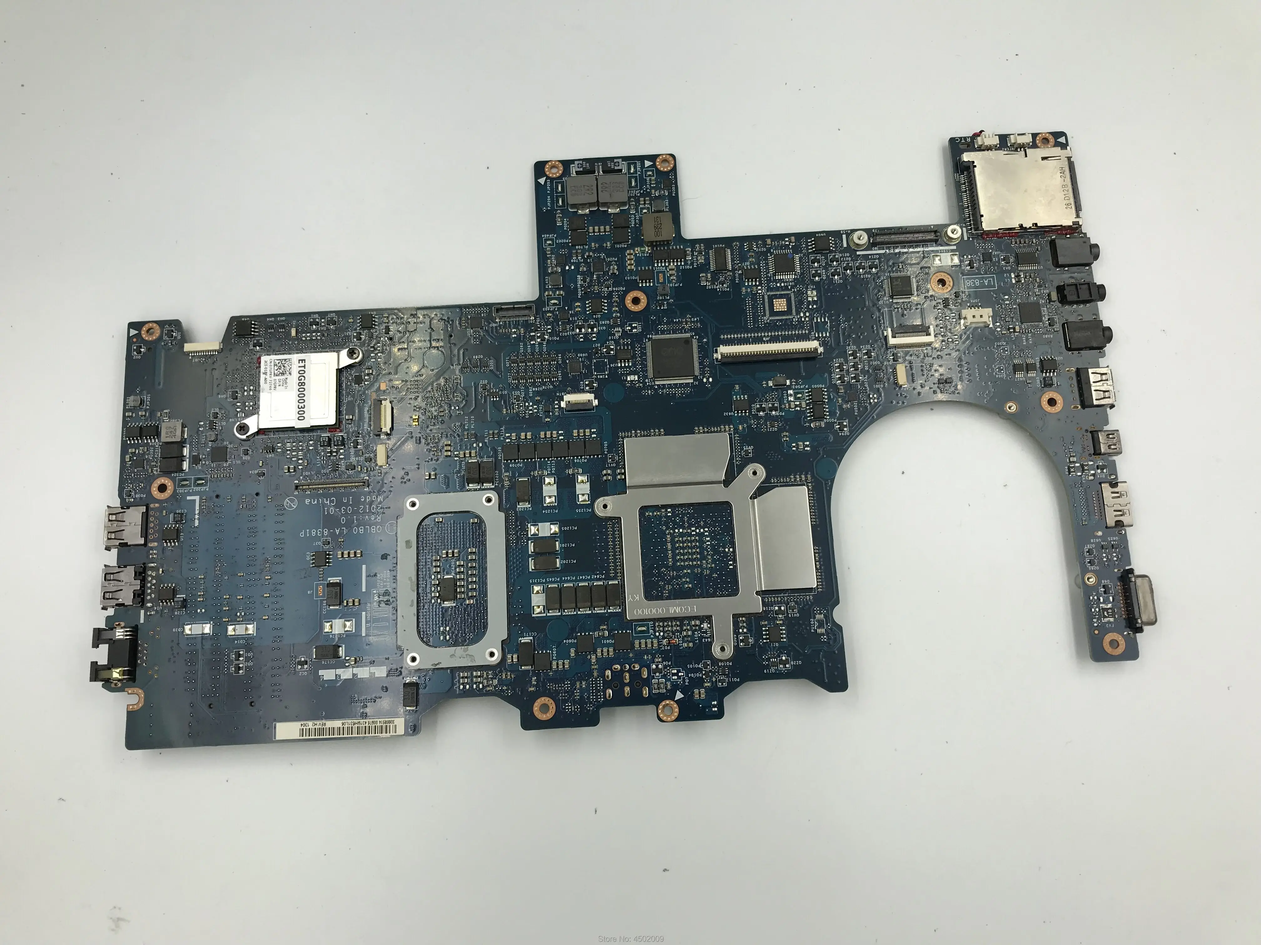 Материнская плата для ноутбука dell M14X R2 LA-8381P 0RH50G RH50G с GT650M 2 ГБ 100% протестированная
