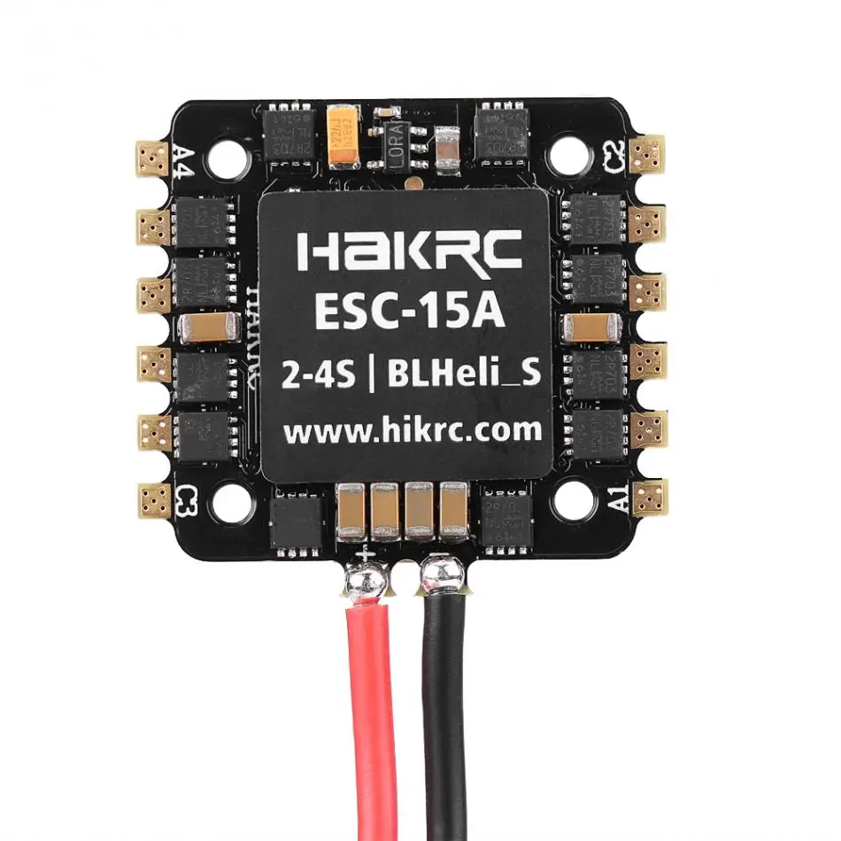Электронный мини контроллер скорости ESC 15A 4 в 1 поддержка 2 4s LiPo / HV батареи FPV RC