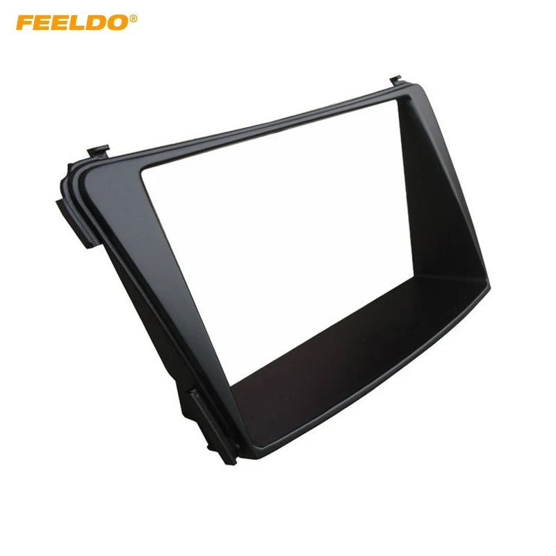 

FEELDO Car 2Din Stereo Fascia Frame Installation Kit For Hyundai I-45 I-40 2012 CD/DVD Dashboard Refitting Panel Frame Adapter