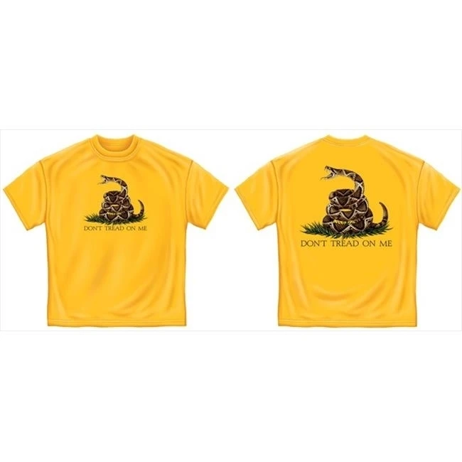 Мужская футболка Erazor Bits MM103YS Dont Tread On Me золотой маленький| |