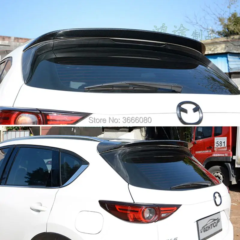 Неокрашенный задний спойлер из АБС пластика для Mazda CX 5 CX5 2017 2018 2019|Спойлеры и