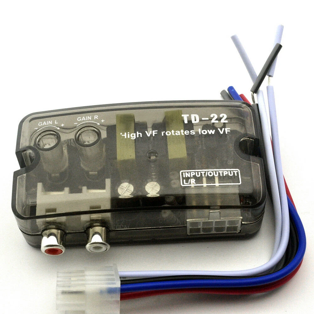 Автомобильный аудиоконвертер стерео высокочастотный низкочастотный 12 В|Кабели