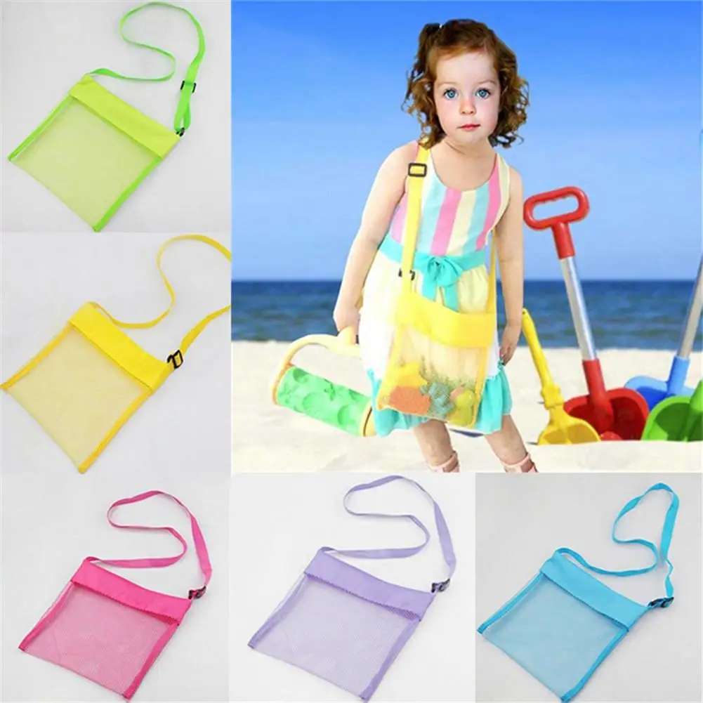 Портативное детское хранилище для игрушек сумка-тоут сетка хранения детских