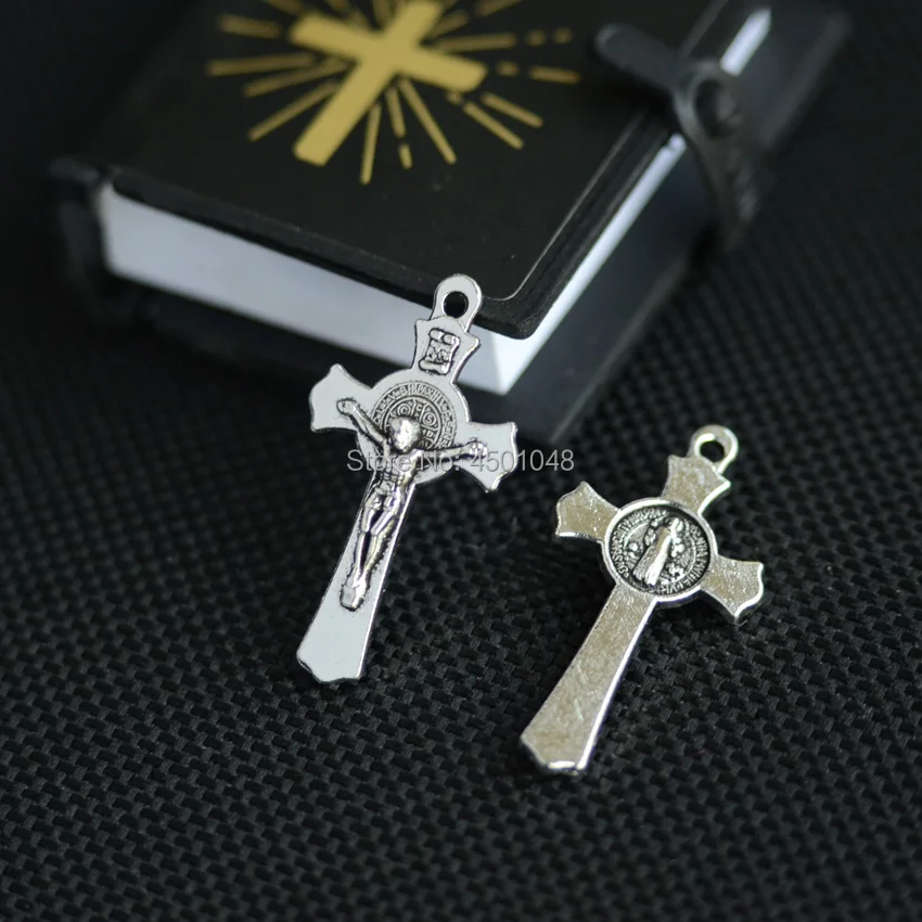 Металлические подвески в виде креста католического Иисуса подвеска распятия