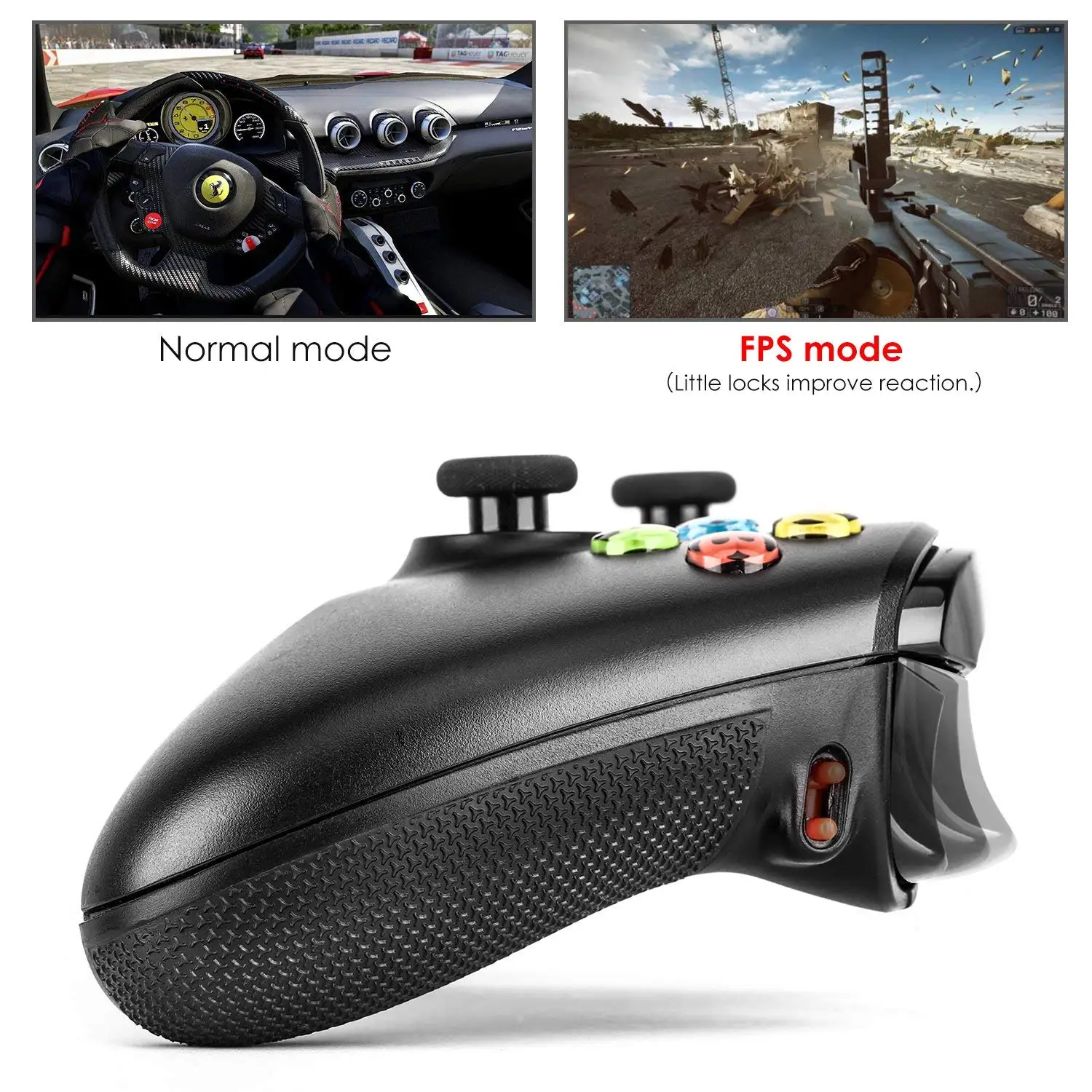 Trigger Grips for Xbox One Controller Quickshot S and X - Black | Электроника
