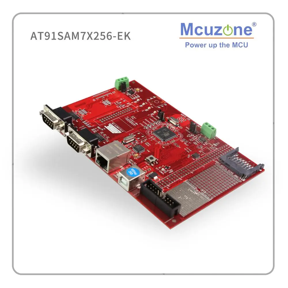 AT91SAM7X256 EK оценочный набор Ethernet USB UART CAN SD GPIO JTAG SAM7X256 7X256 91SAM7X256 AU ARM7 микросхема ATMEL|gpio