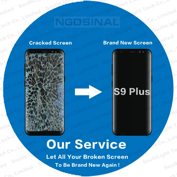 Профессиональный обновленный сервис для Samsung Galaxy S9 дисплей Plus G960 G965 ЖК экран с