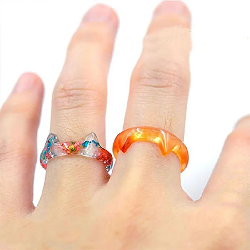 Silicone Ring Mold 9Pcs Resin Epoxy Pendant Casting Circle Mould For Diy Jewelry &amp Craft Making (3 Types 16Mm/17Mm | Украшения и