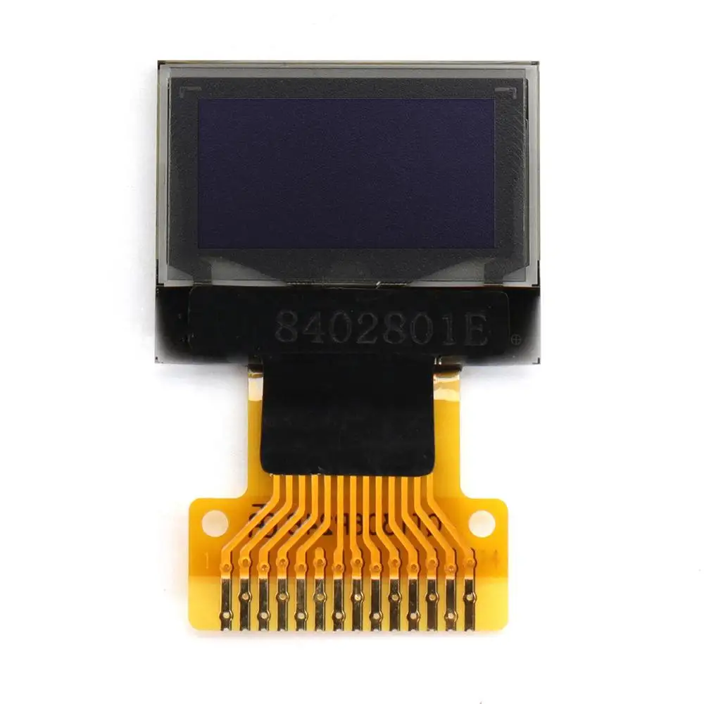 Последовательный ЖК дисплей CLAITE 3 В OLED 0 49 дюйма интерфейс IIC для Arduino SSD1306|Дисплеи| |