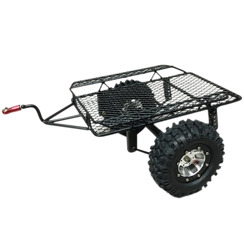 Металлический прицеп ковш Радиоуправляемый автомобиль сделай сам для Trx4 Trx 4 1/10 D90