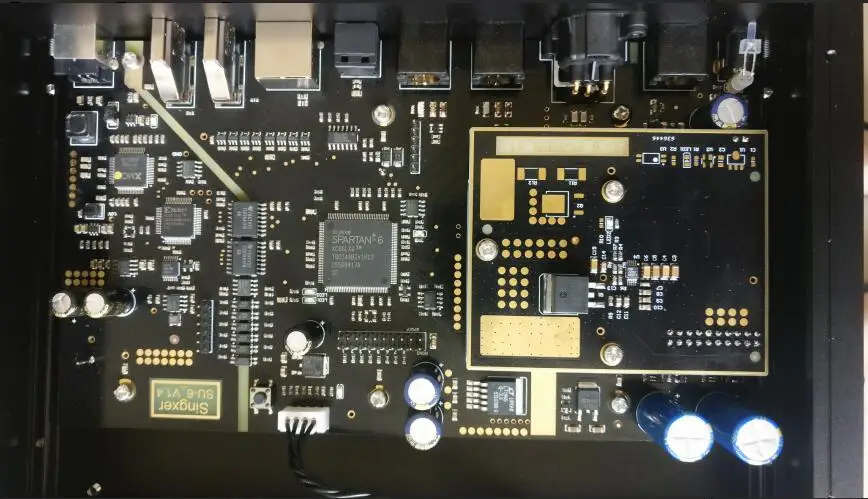Singxer цифровой интерфейс USB XMOS XU208 CPLD femтосекундные часы Интерфейс корабля для Windows 8