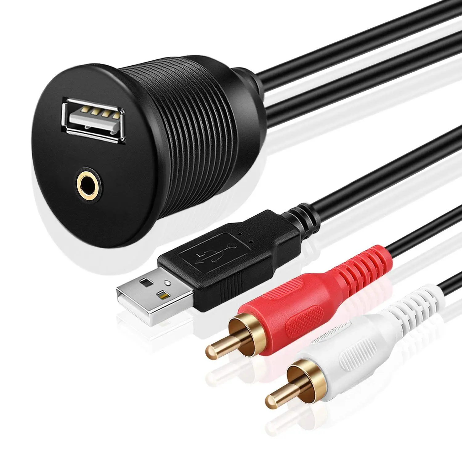 Лучшие предложения кабель USB RCA для скрытого монтажа панель приборной панели