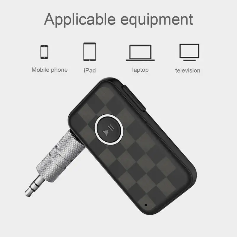 Bluetooth приемник автомобиля 3 5 мм Музыка Аудио громкой связи адаптер