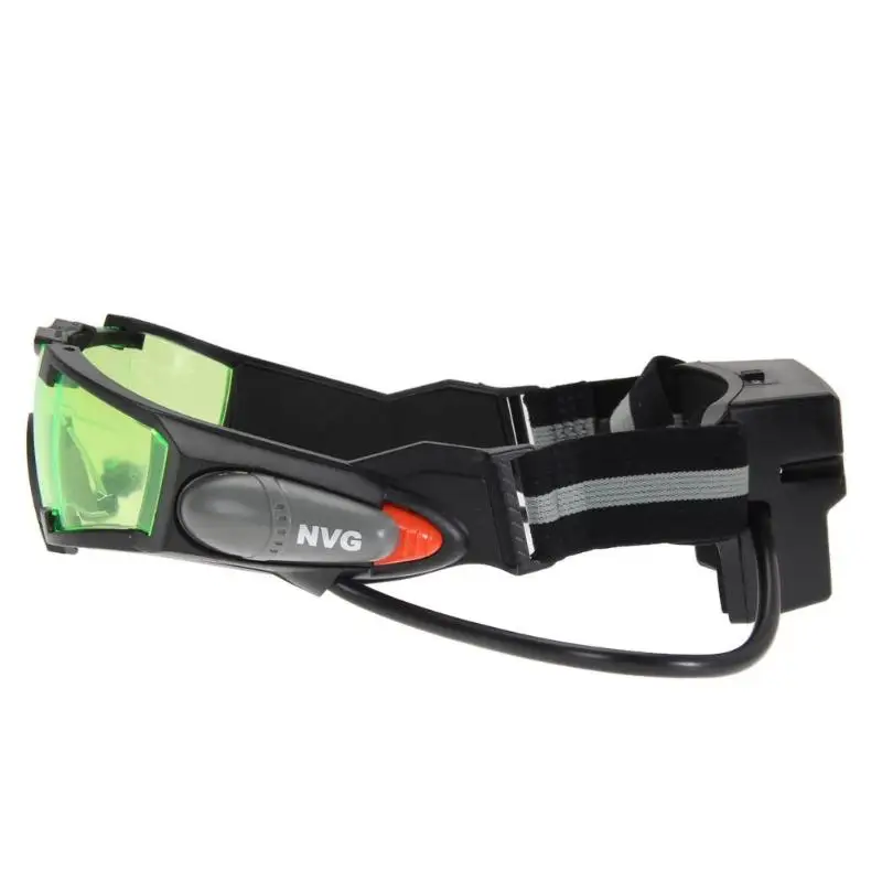 Регулируемые эластичные очки ночного видения, защитное стекло es Cool Green Len Eye Shield, светодиодный светильник Hunt wide vision
