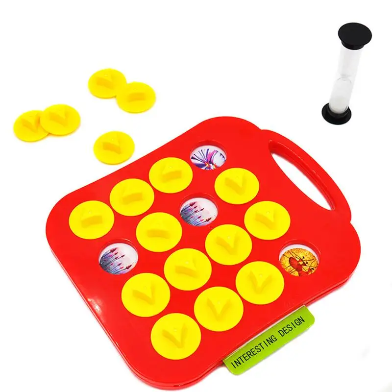 Children Memory Training Matching Pair Game Early Education Interactive Toy Parent Child Link Up Chess Puzzle Toys | Игрушки и хобби