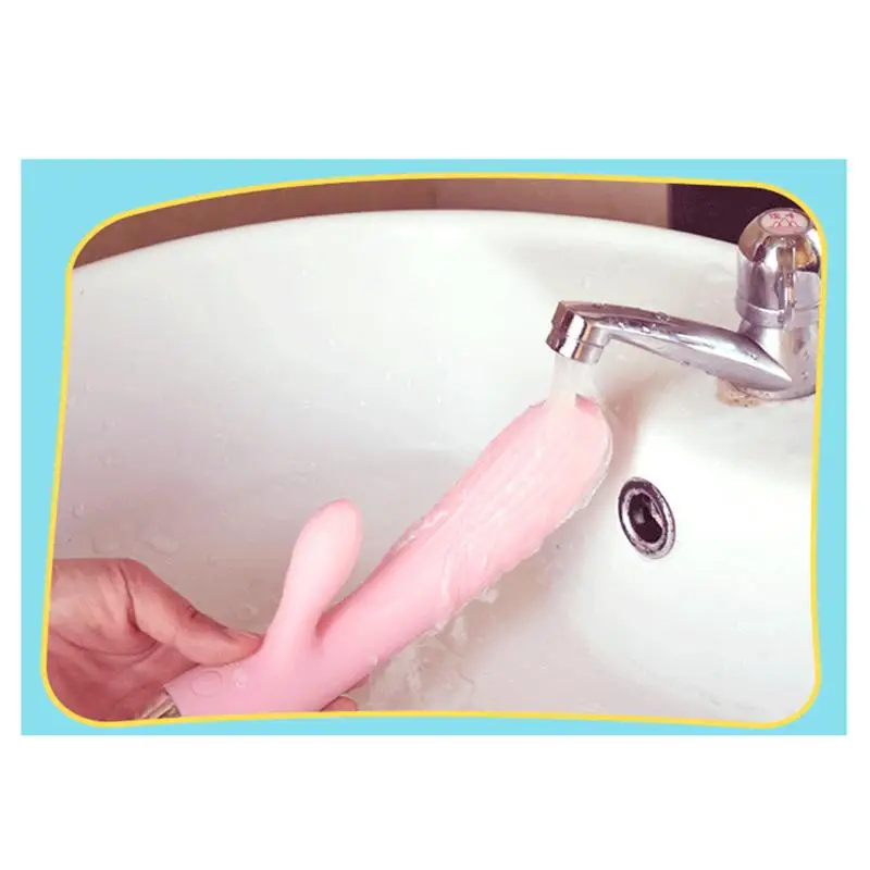 Qise G spot фаллоимитатор вибратор двойной вибрации Водонепроницаемый Женский