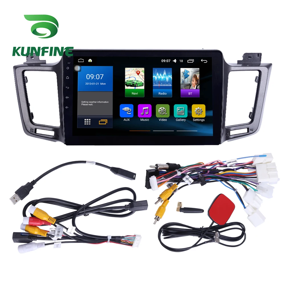 Восьмиядерный 1024*600 Android 8 1 автомобильный DVD GPS навигационный плеер Deckless стерео для