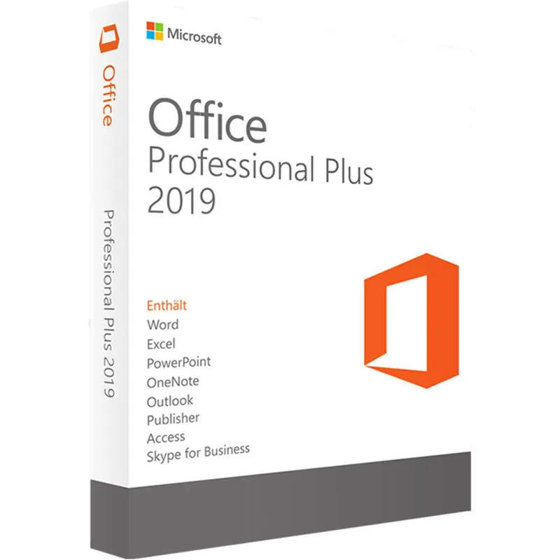 Microsoft Office Professional Plus Лицензия | 1 устройство, Windows 10 PC загрузка ключа продукта