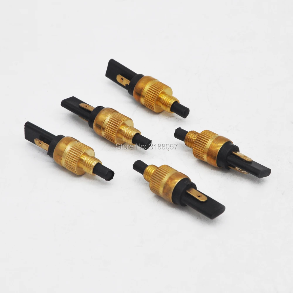 5x 6mm Copper Motorcycle Brake Light Tail Front Rear Clutch Switch Plugs For Honda Yamaha motor parts | Автомобили и мотоциклы