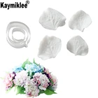 Гортензия цветок ветер силиконовая форма Свадебный инструмент для выпечки кексов фотоформа CS301