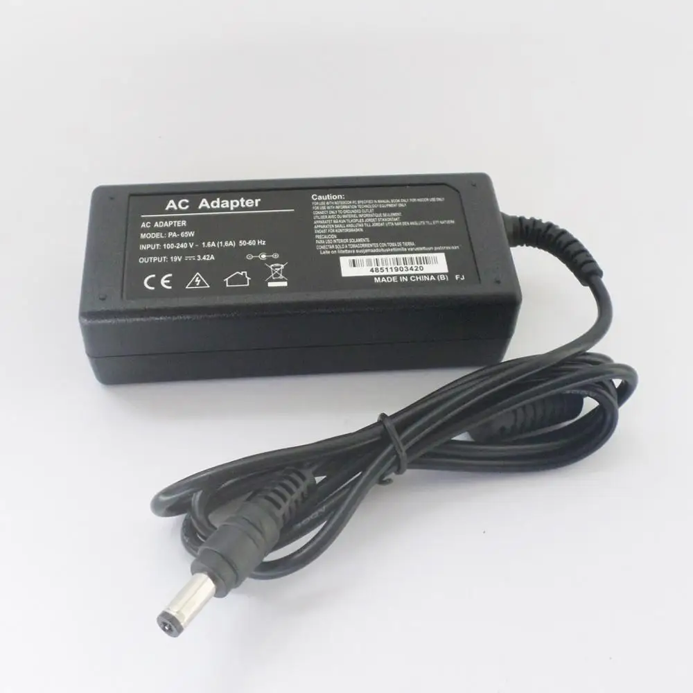 AC адаптер Зарядное устройство для Toshiba Satellite L25-S119 L35-S2366 C655D-S5089 A215-s7437 PA3715U1ACA PA3467V1ACA