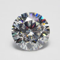 12mm def vvs super white loose moissanite stone diamond 6 carat for ring