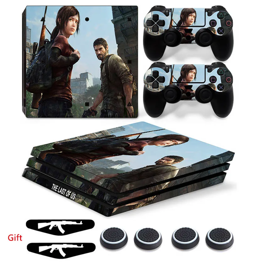 Последний из нас серии кожи Стикеры крышка протектор Винил для PS4 Pro консоли и 2