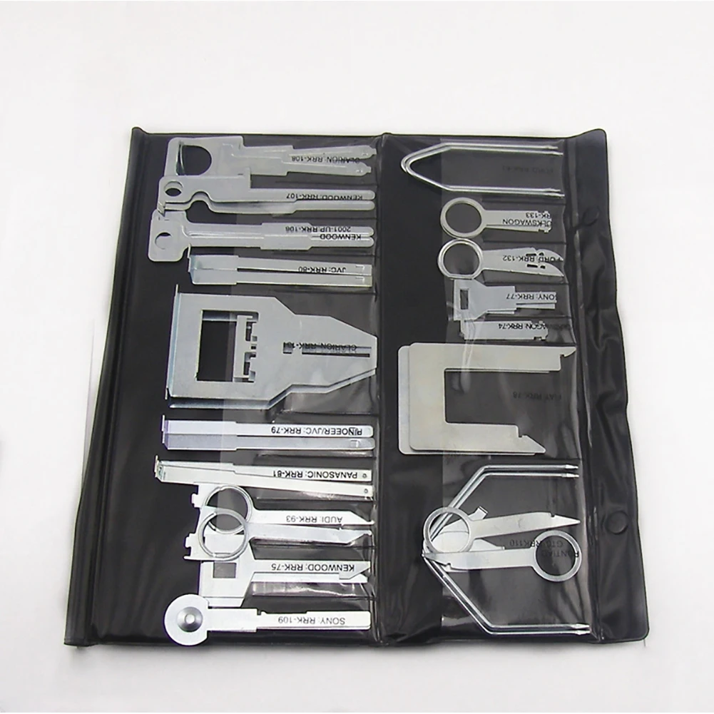

38Pcs Metal Auto Interior CD Radio Stereo Repair Removal Release Tools Kit for Cars