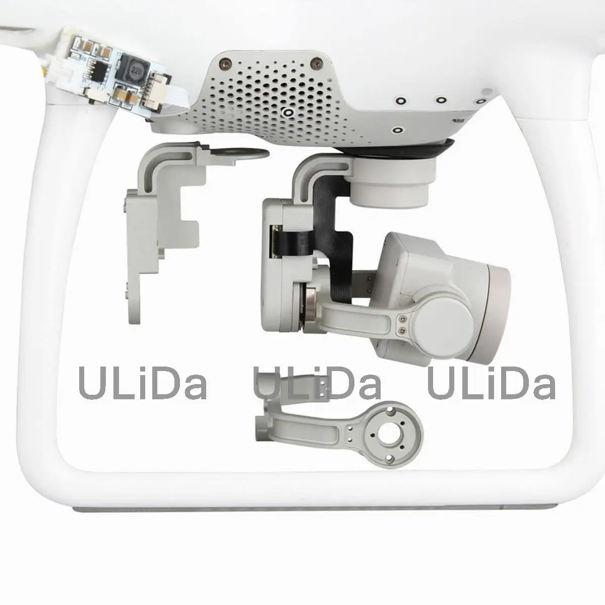 Карданный подвес с ЧПУ YAW & рулон Arm протектор для DJI Phantom 4 аксессуар замена|Детали