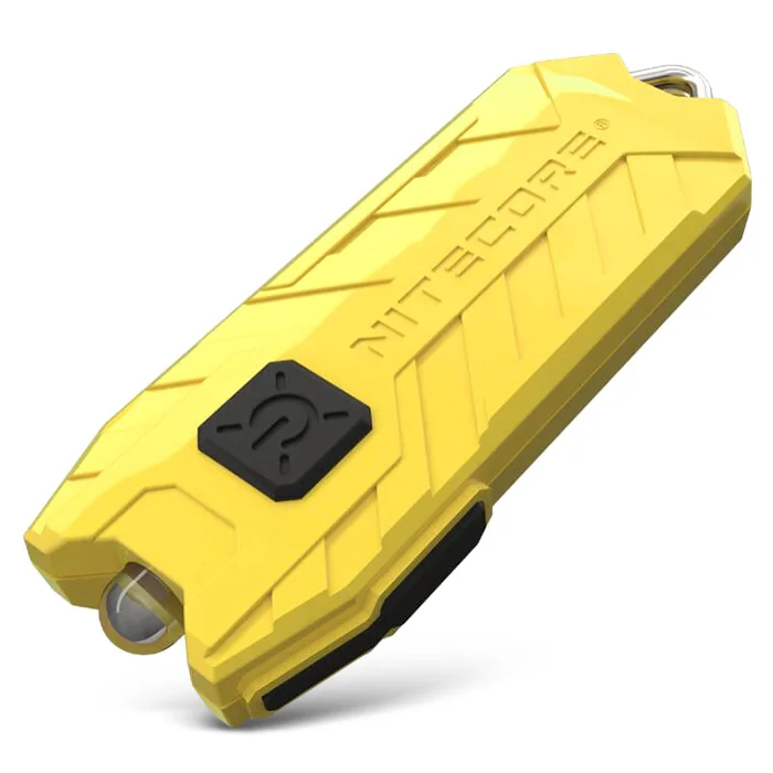 Nitecore трубка USB маленький брелок с фонариком Портативный 2 режима фонарик