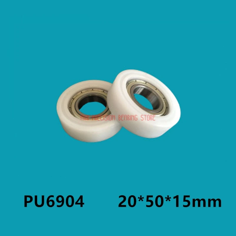 Лидер продаж 2021 10 шт. пластиковые подшипники 6904 Pom High 20*50*15 резиновый ролик
