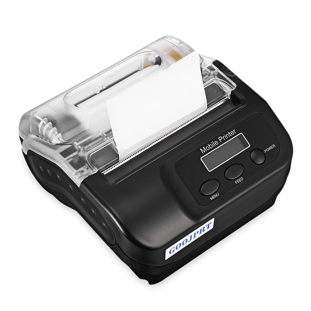 GOOJPRT SP400 Портативный Bluetooth Термопринтер для печати этикеток 80 мм машинка