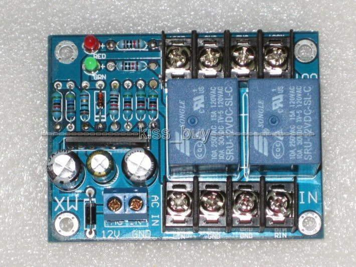 Двухканальный динамик UPC1237 защита печатной платы от отключения звука задержки