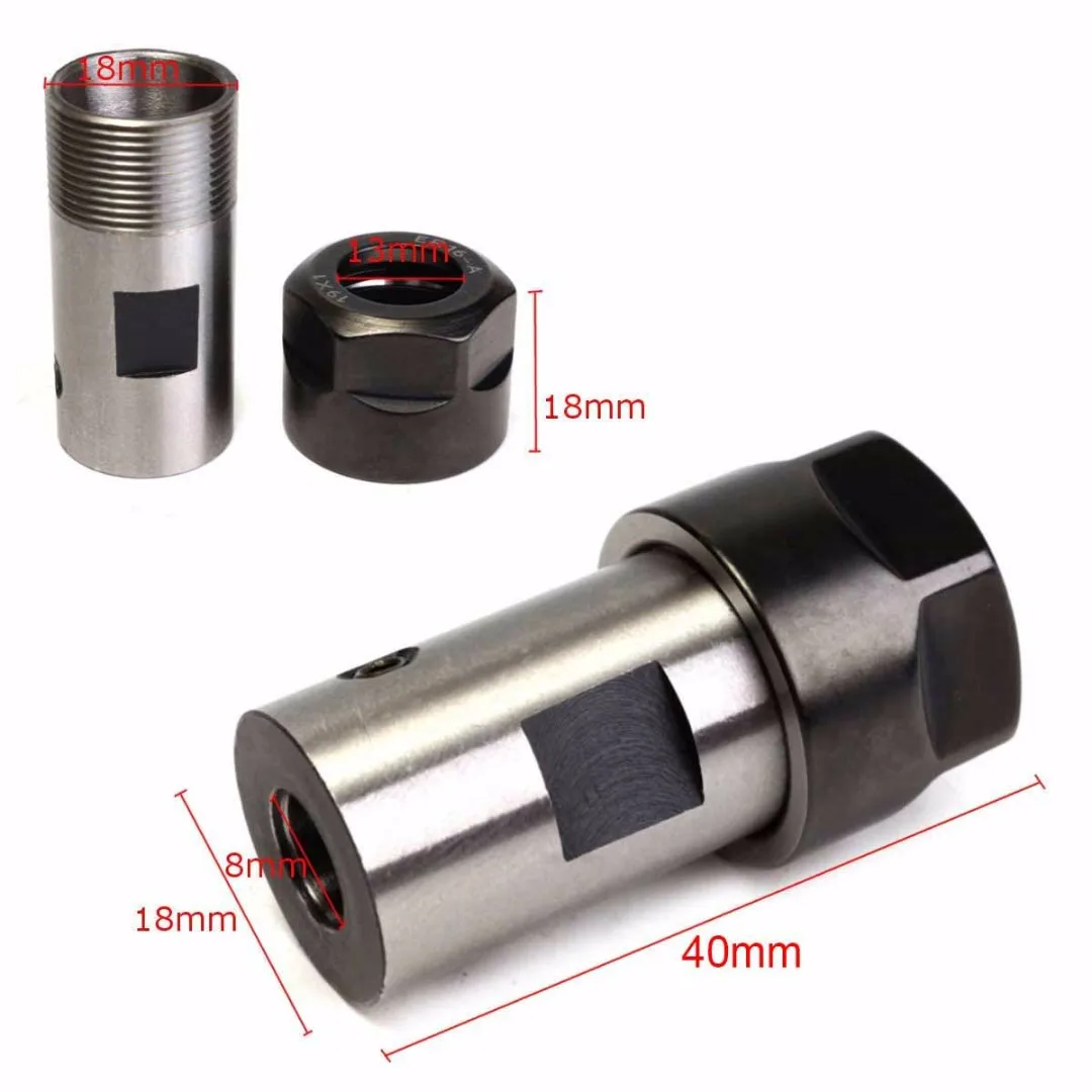 10Pcs Er16 Spring Collet Motor Shaft 8Mm Extension Rod Holder CNC milling tool Engraving Machine 1mm-10mm Wood cutter | Инструменты