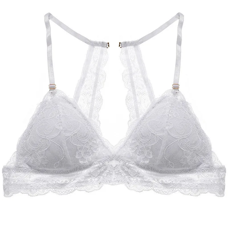 Beautiful Back Lace Sexy Women Bra Bottoming Wild Underwear Fashion Design Lingerie | Женская одежда