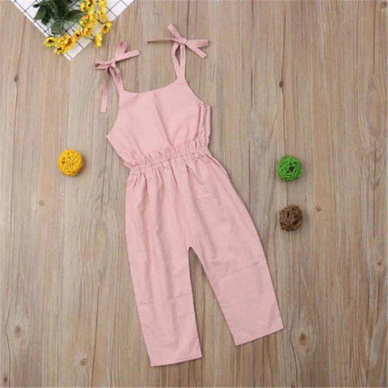 Модные Удобные комбинезоны Emmababy для маленьких девочек Комбинезоны на лямках