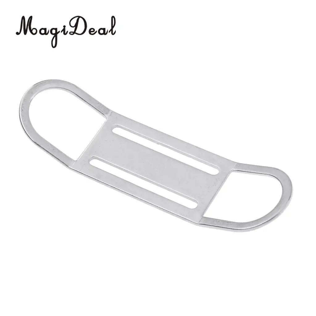 Professional Stainless Steel Scuba Diving Weight Belt Keeper Slide Retainer Standard 2''Webbing Harness Stopper Slider Gear Tool | Спорт