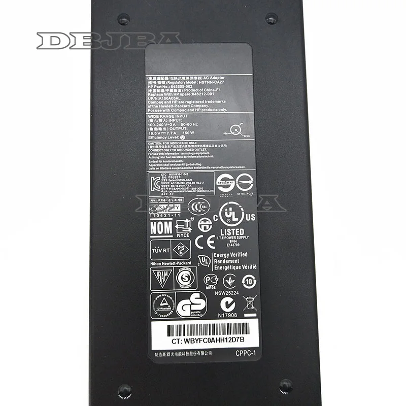 Адаптер питания переменного тока для HP 17 ab316ur 4 5 мм * 3 0 645509 002 фотозарядное