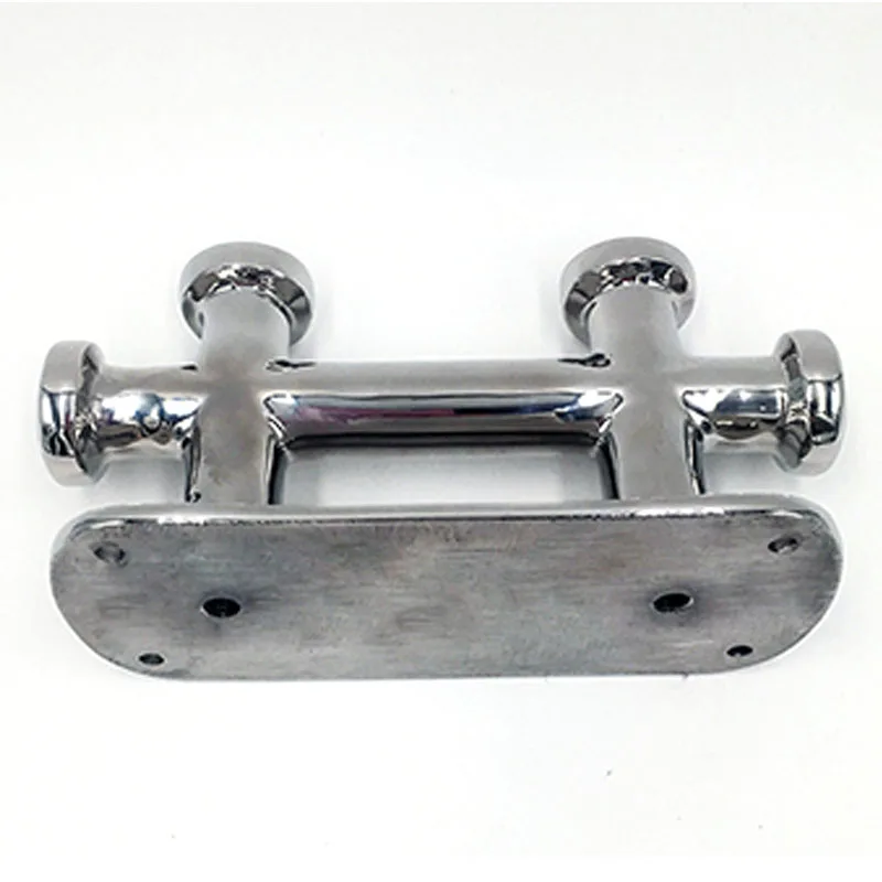 

Double Cross Bollard Cleat Heavy Duty Cleat Mooring Lamp 166MM Stainless Steel Boat Bollard Hot Sale Marine Hardware
