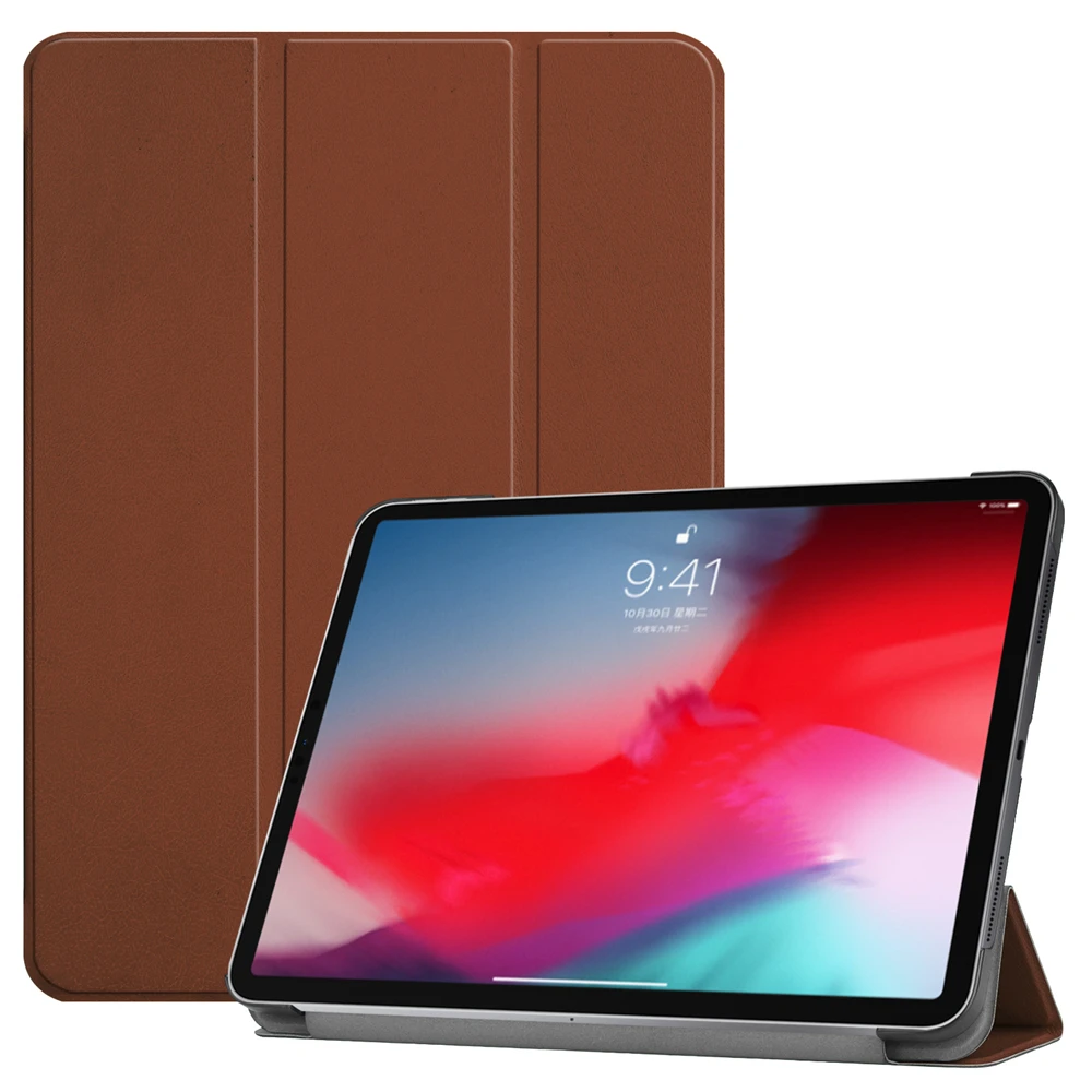 Чехол книжка из искусственной кожи для iPad Pro 11 2018 дюймов|Чехлы планшетов и