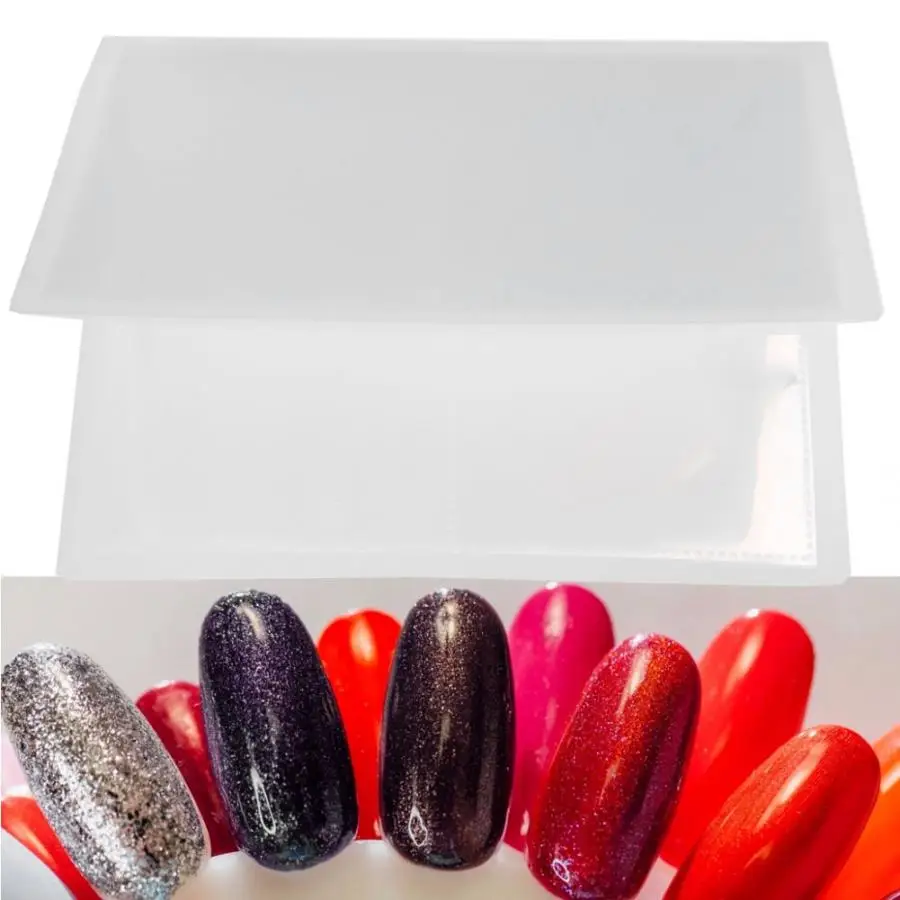 Украшения для дизайна ногтей 20 страниц наклейки Коллекционирование альбомов