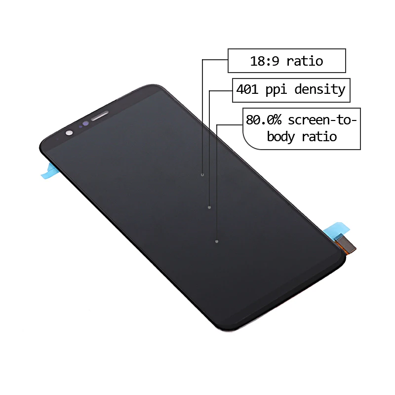 ЖК-дисплей для Oneplus 5T A5010 ЖК-кодирующий преобразователь сенсорного экрана в сборе